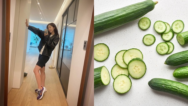 朴信惠素顏好少女!保養6大秘訣公開,小黃瓜減肥狠甩10kg,護髮後一步驟養出豐盈秀髮