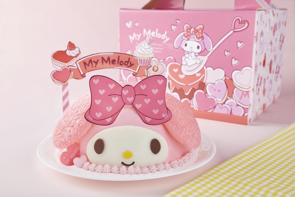 COLD STONE「美樂蒂冰淇淋蛋糕」上市！100%蜂蜜+草莓冰淇淋，美樂蒂立體造型超萌