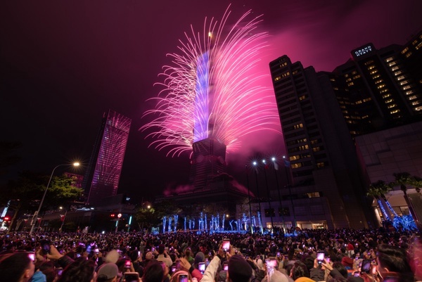 2022跨年煙火推薦景點1：台北101