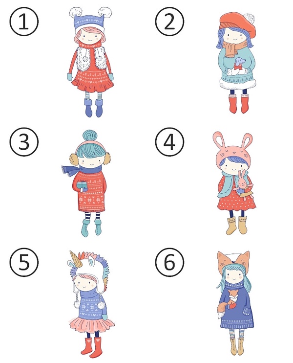 你是臉皮薄、怕生的人嗎？超準圖片心理測驗，選擇在意的女孩、測出你的害羞程度