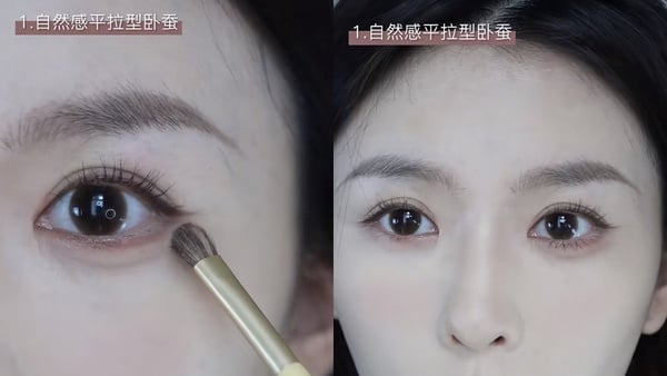 不同眼型「臥蠶畫法」公開！笑一下定位臥蠶是關鍵，這樣畫臥蠶還能視覺放大瞇瞇眼
