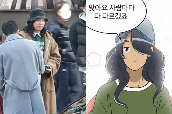 《柔美2》路透造型曝光！韓國漫改劇造型高度還原，金高銀太相似、這位地中海禿超犧牲