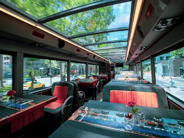 全台首部雙層餐車上路！天窗賞101美景、享晶華酒店五星餐點，即日開放預約再享5折優惠