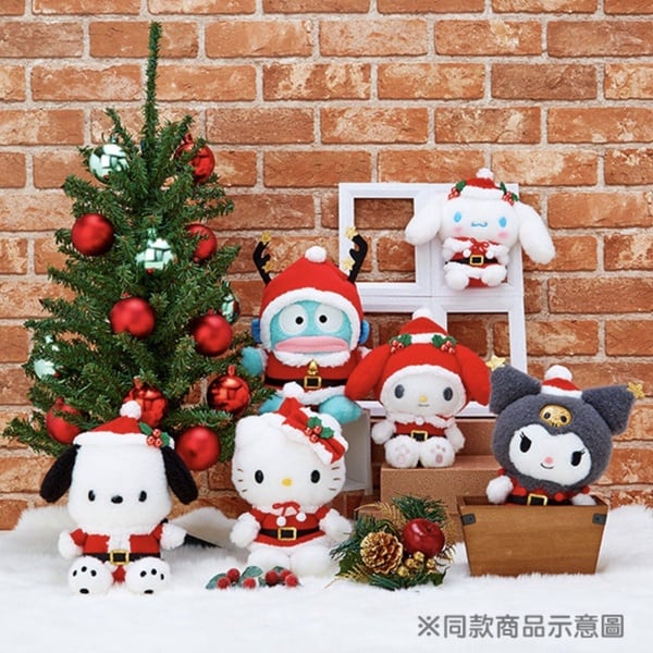 Kitty粉看過來！三麗鷗聖誕新品，Kitty、美樂蒂、雙子星化身聖誕老人陪你迎聖誕！