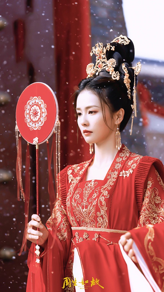 網評2021古裝劇「最難忘的古裝美人」TOP 2：白鹿 飾演《周生如故》漼時宜