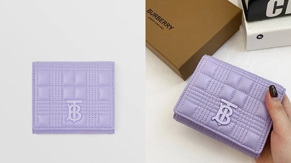 2022 Pantone「長春花藍紫」皮夾推薦！Burberry、Chanel仙氣爆棚，這款千元有找太欠收