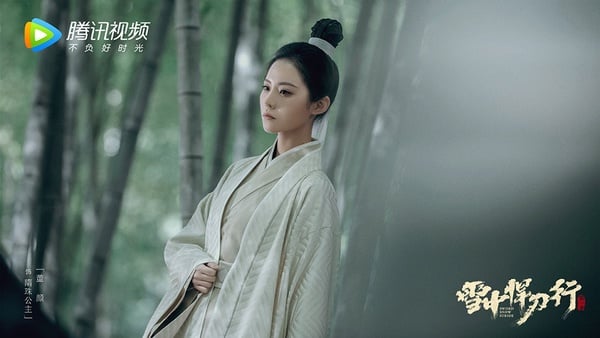古裝劇《雪中悍刀行》美人10：董顏 飾演 趙鳳雅