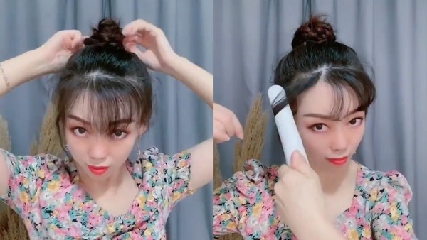 譚松韻少女感髮型1:鮑勃頭短髮