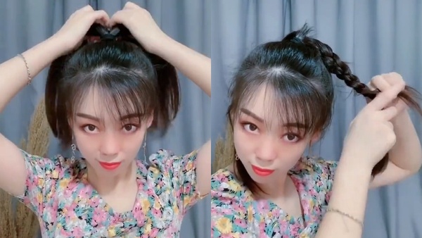 譚松韻少女感髮型1:鮑勃頭短髮