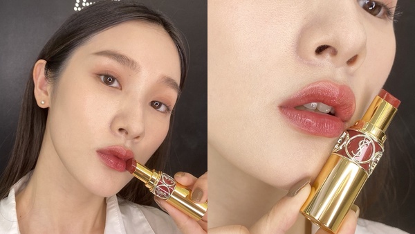 化妝師親授「口紅定妝技巧」Top5！水潤型唇膏這樣定妝不沾杯，還能維持仙氣水光感
