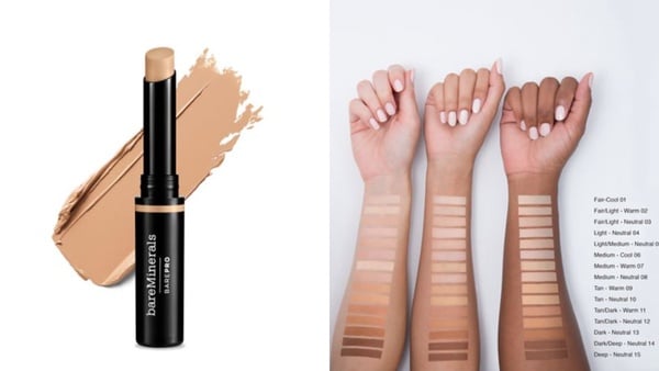 遮瑕膏推薦6:bareMinerals 高效無瑕16 hr持久遮瑕霜 US$25(約NT$700)