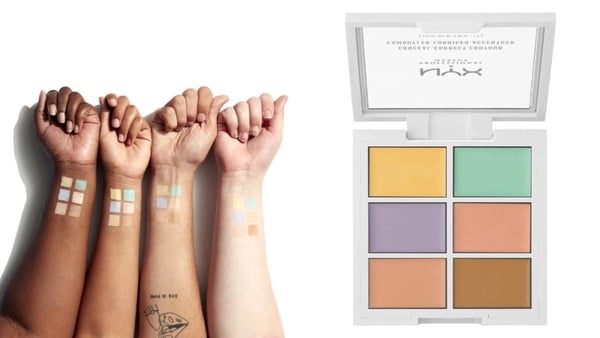 遮瑕盤推薦4:NYX 修修臉多功能修容遮瑕盤 US$12(約NT$330)