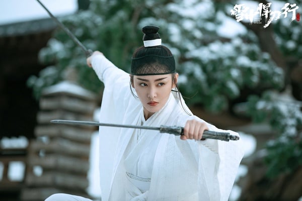 古裝劇女星演「俠女」1：張天愛 飾演《雪中悍刀行》南宮僕射