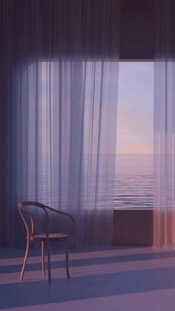 2022 Pantone「長春花藍」手機桌布特蒐！韓系塗鴉風超療癒，月光景色夢幻必收藏！