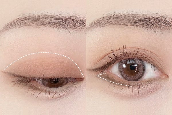 新手必學「三角形眼瞼下至」技巧！單眼皮、內雙消腫泡畫法，縱向大眼、眼妝乾淨自然