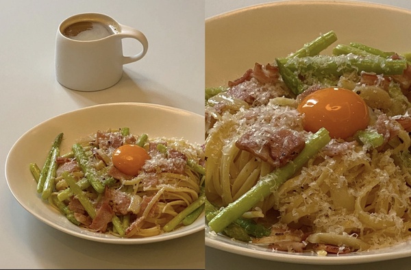 【宅家做料理】義大利麵食譜大公開！韓式泡菜奶油、蒜香培根蘆筍口味，零失敗美味上桌