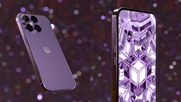 瀏海變小鬍子？iPhone 14膠囊螢幕、神秘仙紫新色曝光，iPhone 14最便宜2萬3有找