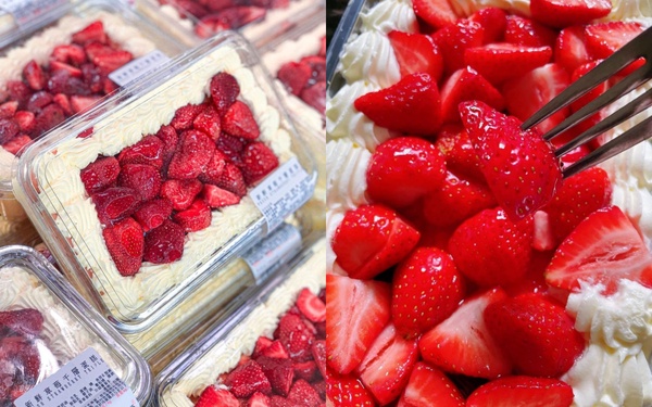 COSTCO「好市多草莓甜點」推薦！草莓生乳酪、紅絲絨蛋糕清爽不膩口、草莓大福網友激推