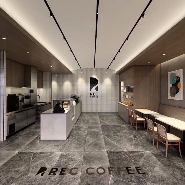 台中咖啡廳推薦！日本冠軍咖啡REC COFFEE二號店開幕，清水模+木質打造絕美日式街邊店