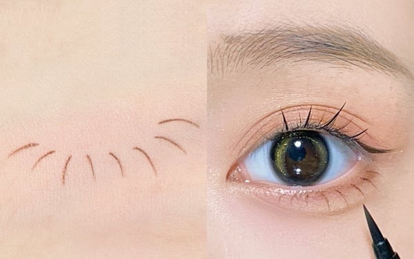 化妝師傳授原生感下睫毛畫法！下睫毛重點技巧放大雙眼、眼妝乾淨持久，短睫毛必學