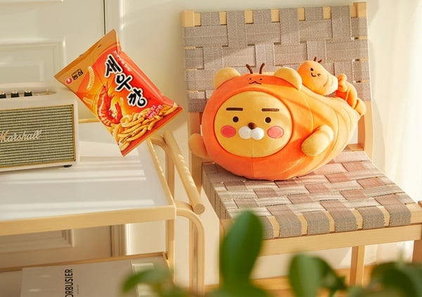 KakaoFriends X 農心聯名系列可愛登場!(右滑看更多圖片>>)