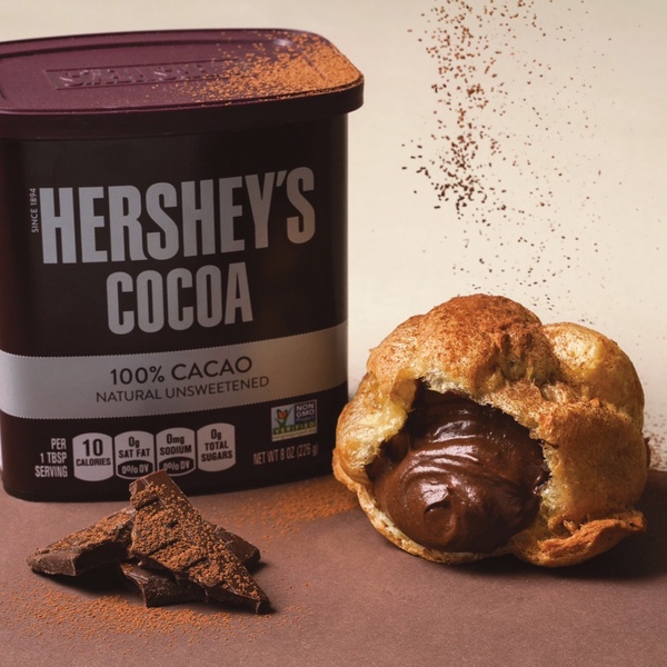 巧克力甜點加1！beard papa's推HERSHEY'S聯名巧克力泡芙限定只賣一個月，巧克力控必吃