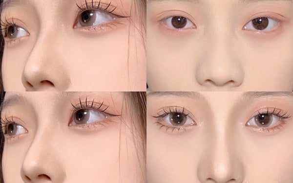新手必學鼻影自然修容技巧！眉頭「三角區」是重點，蒜頭鼻、圓鼻畫出精緻立體感小翹鼻