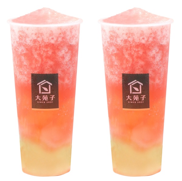 草莓季必喝草莓飲品！大苑子「莓好艾波」新鮮草莓+Q彈愛玉必喝，加柳丁汁優惠7折開喝