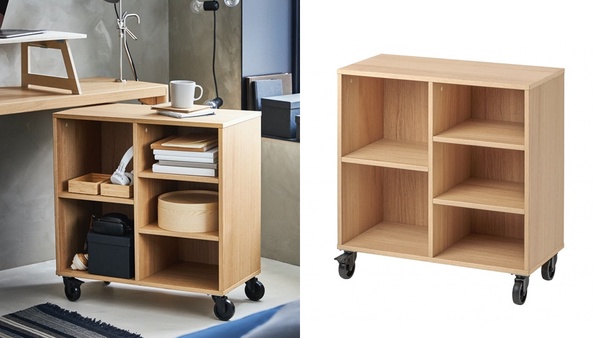 IKEA 2022絕版品出清：RÅVAROR層架組附輪腳，原價NT$3,290、特價NT$1,590