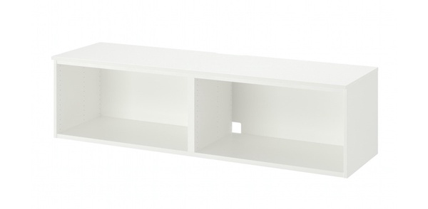 IKEA 2022絕版品出清：PLATSA電視櫃-白色，原價NT$2,500、特價NT$1,250