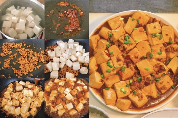 豆腐料理食譜推薦 4：麻婆豆腐