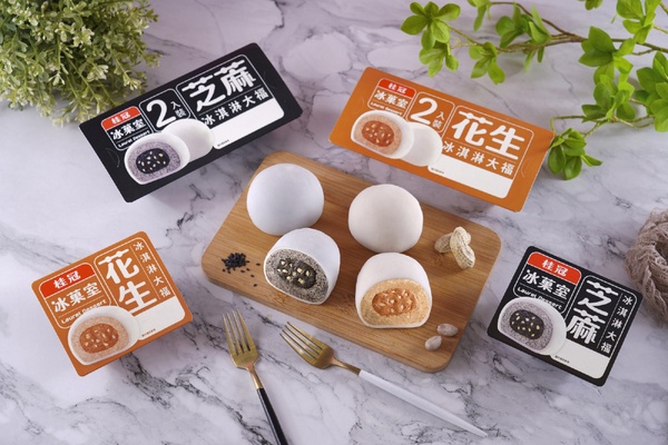 好吃大福推薦！桂冠冰菓室全新推出「冰淇淋大福」！