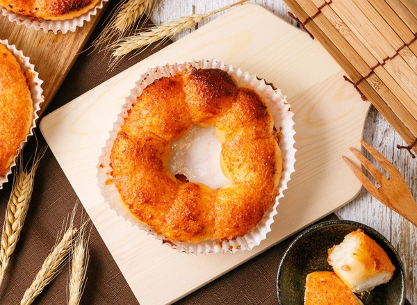 Mister Donut 同步推北海道起司波堤手撕麵包、明太子波堤手撕麵包