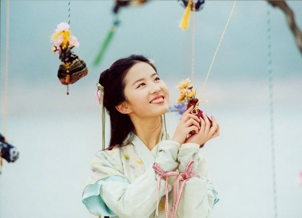 網路提及量最高「古裝美人」TOP 1：劉亦菲 飾演《仙劍奇俠傳》趙靈兒