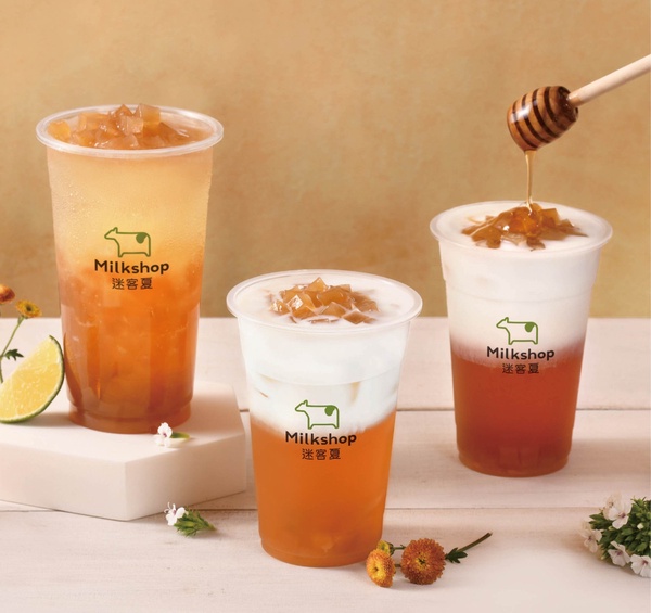 奶茶新品推薦！迷客夏「新品奶茶」蜂蜜鮮奶茶+Q彈粉角，100%真蜂蜜超欠喝