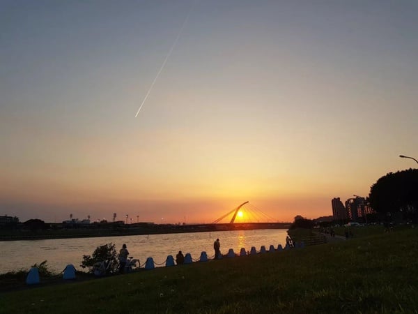 台北野餐地點推薦1：美堤河濱公園