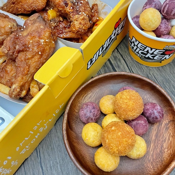 NENE CHICKEN推炸QQ球,一份就可吃到3口味!