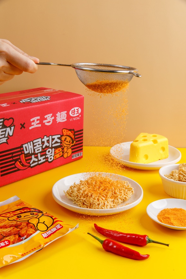 NENE炸雞變王子麵！NENE CHICKEN推「初雪起士」、「神奇辣起士」王子麵，限時限量開賣