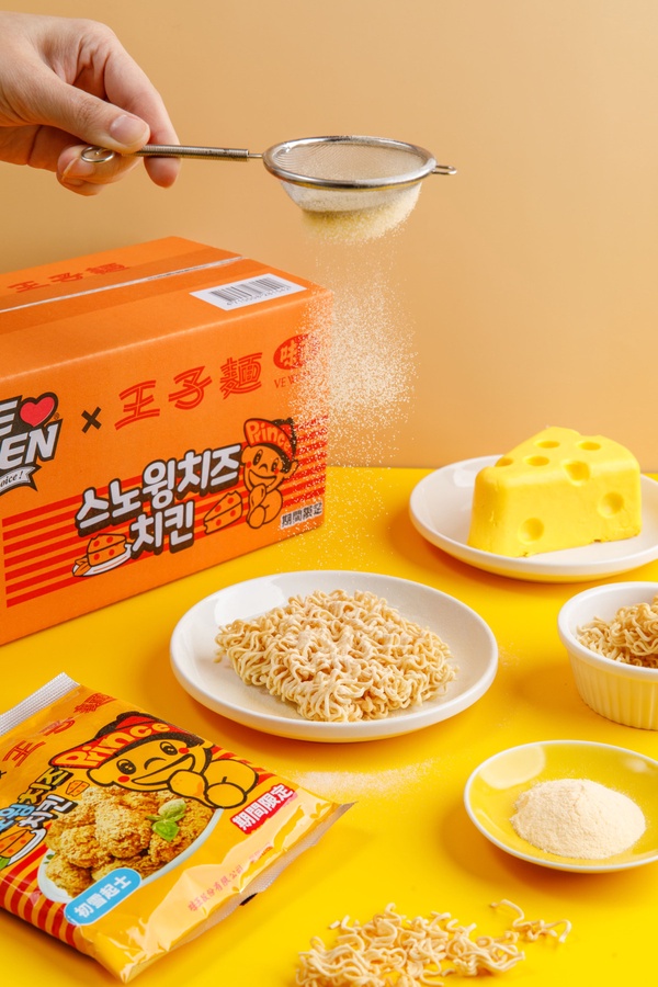 NENE炸雞變王子麵！NENE CHICKEN推「初雪起士」、「神奇辣起士」王子麵，限時限量開賣