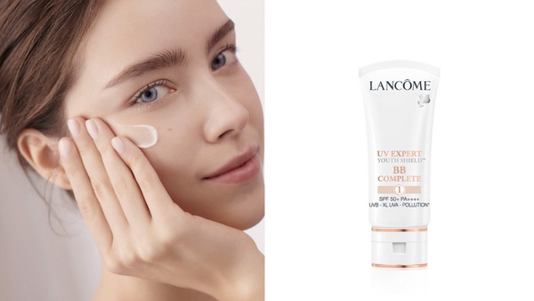 潤色防曬推薦8:蘭蔻 超輕盈UV BB霜SPF50+ PA++++,30ml,NT$1,980元