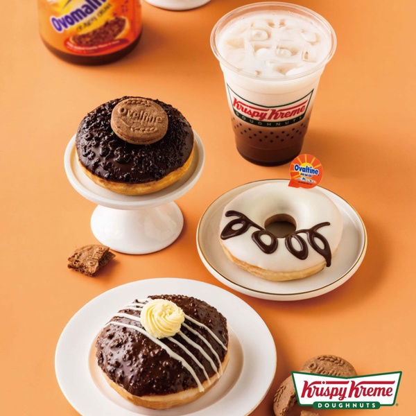 Krispy Kreme阿華田卡士達甜甜圈