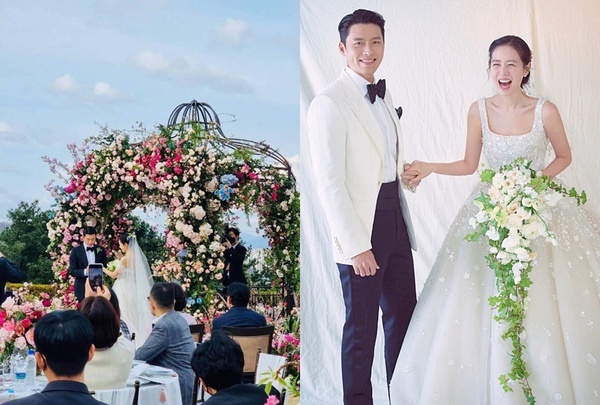 女神的絕美婚紗!孫藝珍穿「婚紗女王」嫁玄彬,全智賢婚紗186萬,珠寶更是驚人的貴!