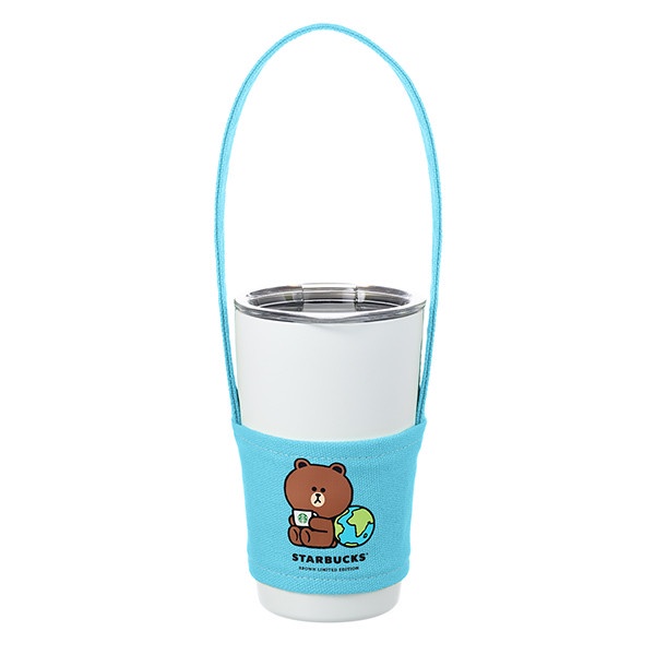 星巴克必收新品！星巴克聯名LINE FRIENDS周邊登場，熊大鑰匙圈、飲料提袋、隨行卡要收