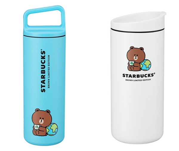 星巴克必收新品！星巴克聯名LINE FRIENDS周邊登場，熊大鑰匙圈、飲料提袋、隨行卡要收