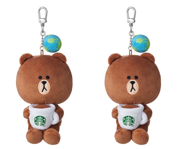 星巴克必收新品！星巴克聯名LINE FRIENDS周邊登場，熊大鑰匙圈、飲料提袋、隨行卡要收