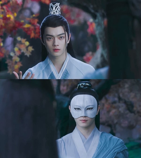 古裝劇男星「面具造型」7：許凱 飾演《千古玦塵》白玦