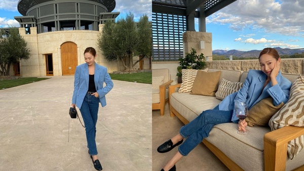 孫藝珍西裝蜜月私服太仙!不同身型西外穿搭技巧公開,五五身女孩這樣搭無痛增高5公分