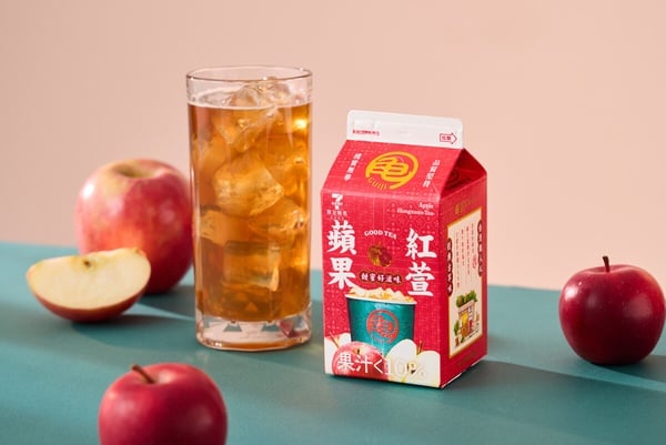 7-11開賣龜記GUIJI「蘋果紅萱」