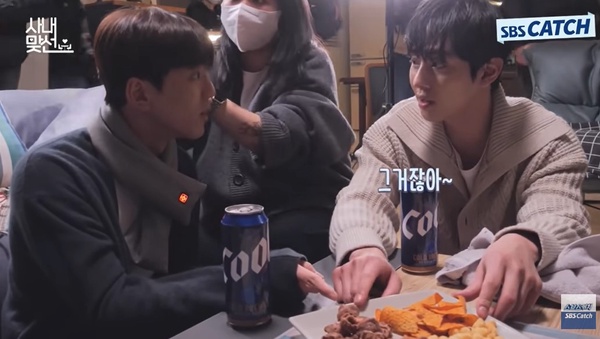 《社內相親》幕後花絮4：這對更好嗑！安孝燮＆金旻奎像小朋友