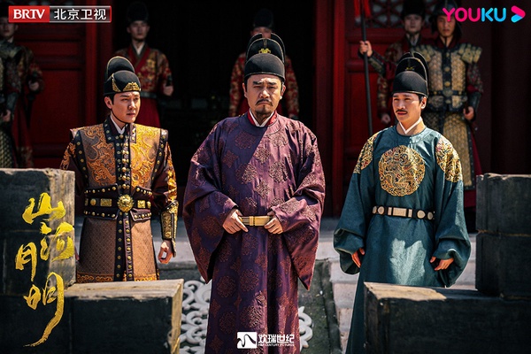 近期陸劇熱度榜TOP 5:馮紹峰、穎兒《山河月明》